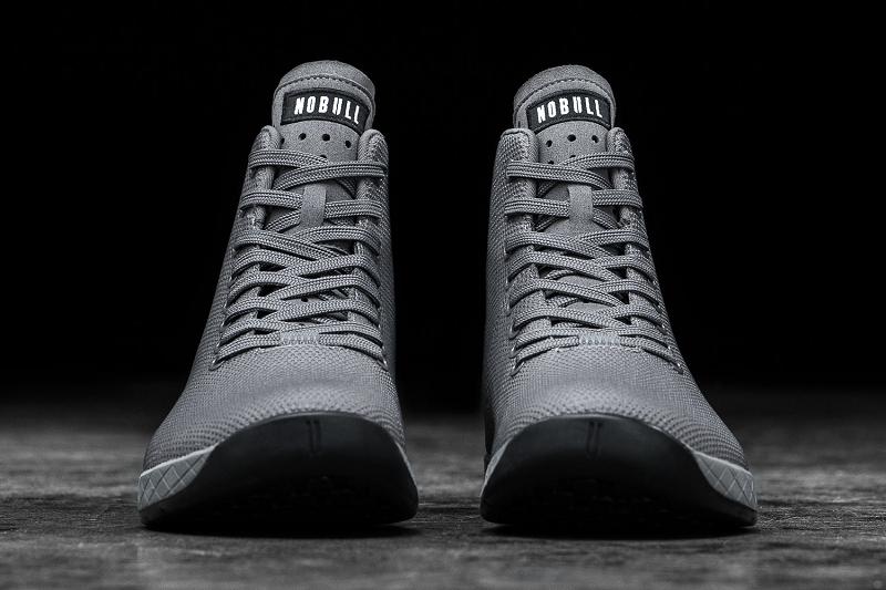 Women's Nobull High-Top Trainers Dark / Grey | SG O2878K